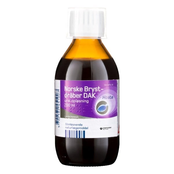 Norske brystdråber mikstur