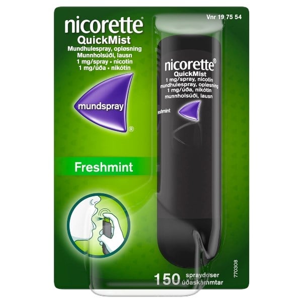 Nicorette quickmist freshmint mundspray