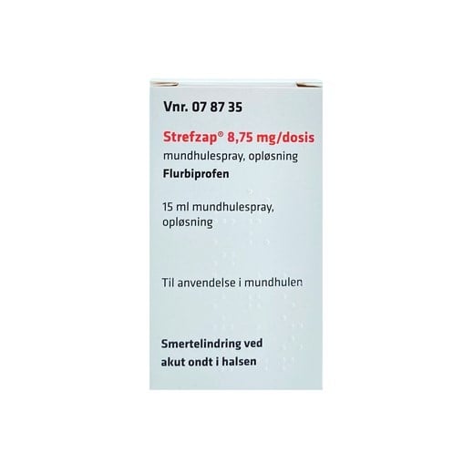 Strefzap mundspray med kirsebær & mint Strefzap mundspray med kirsebær & mint