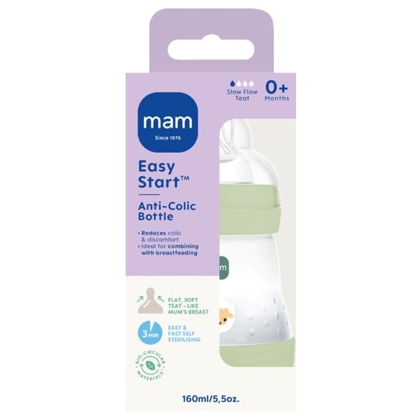 MAM Easy Start anti-colic bottle green MAM Easy Start anti-colic bottle green