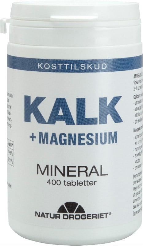 Natur Drogeriet kalk + magnesium Natur Drogeriet kalk + magnesium
