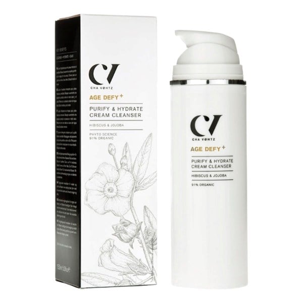 Green People age defy+ purify & hydrate cream cleanser