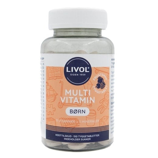 Livol multi børn frugtsmag