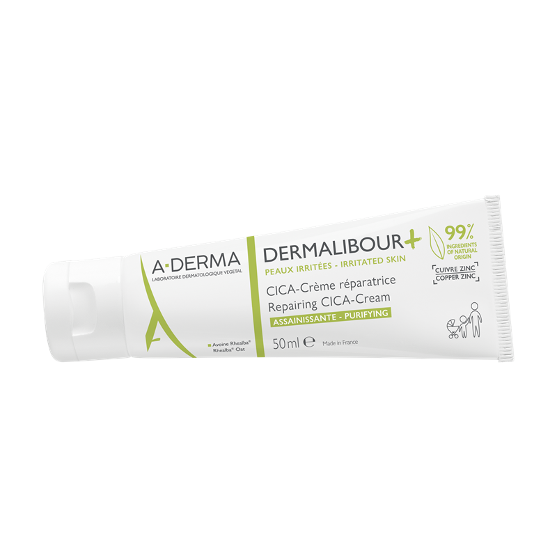 A-Derma Dermalibour+ repairing CICA creme A-Derma Dermalibour+ repairing CICA creme