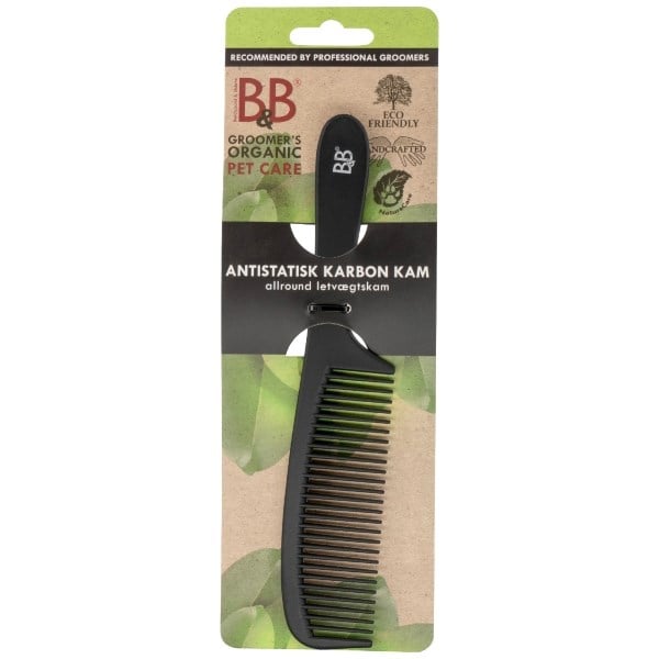 B&B antistatisk karbon kam B&B antistatisk karbon kam