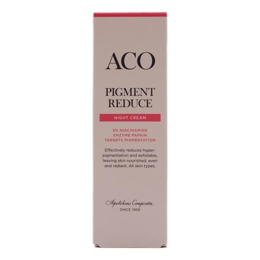 ACO pigment reduce night cream
