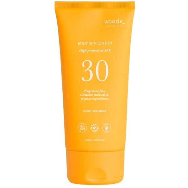 Woods Copenhagen body sun lotion spf30