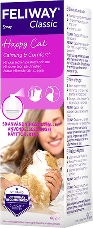Feliway classic spray happy cat