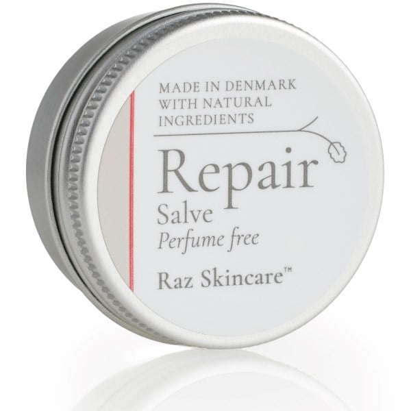 Raz Skincare repair salve perfume free