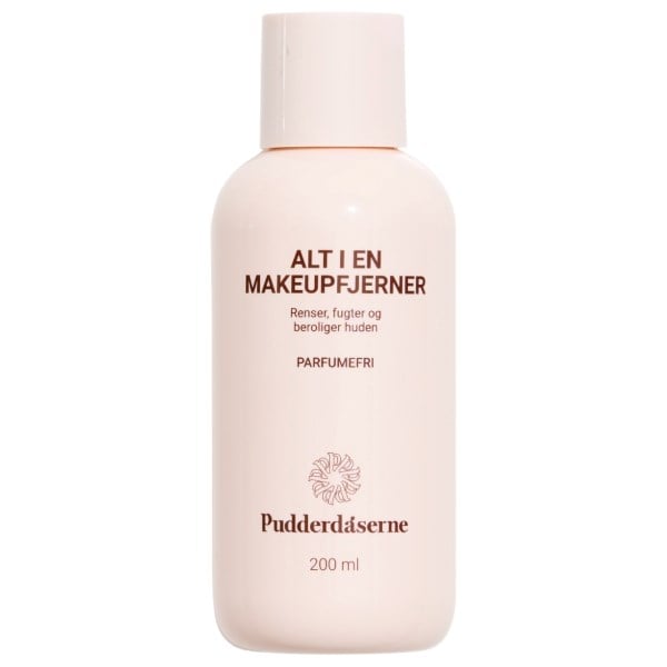 Pudderdåserne alt-i-en makeupfjerner