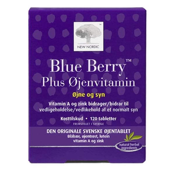 New Nordic blue berry plus øjenvitamin