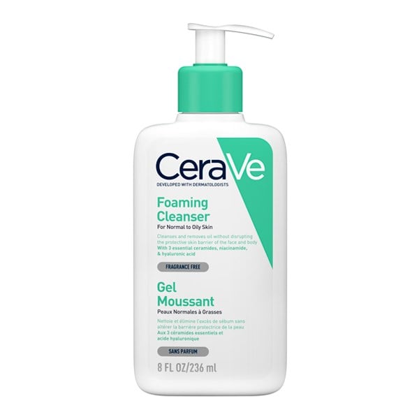CeraVe foaming cleanser