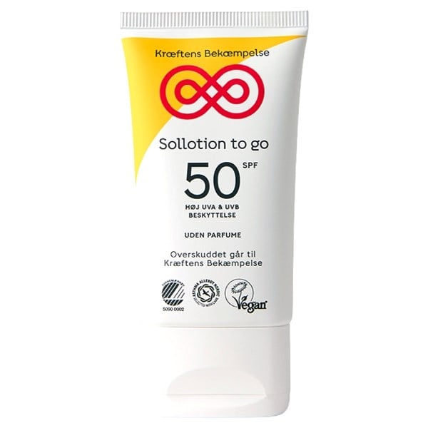 Kræftens Bekæmpelse sollotion to go SPF50 Kræftens Bekæmpelse sollotion to go SPF50