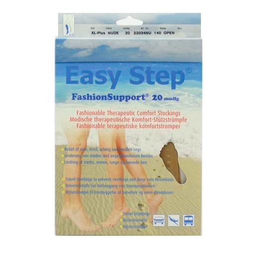 Easy Step knæstrømpe åben tå