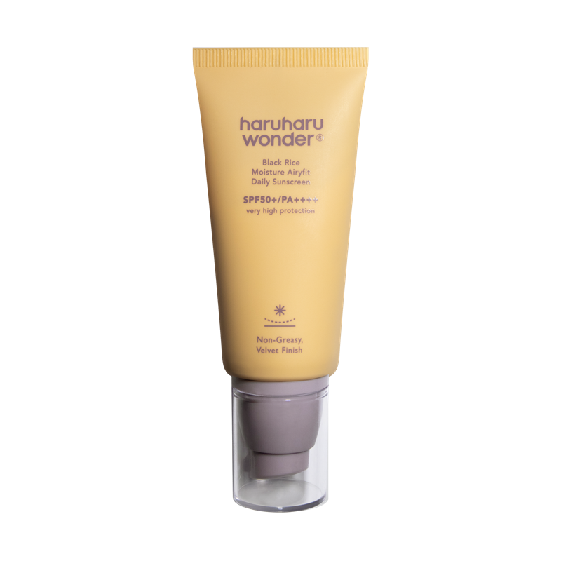 haruharu wonder black rice moisture airyfit daily sunscreen SPF50+