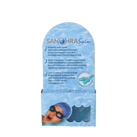 Sanohra swim voksne ørepropper til svømning