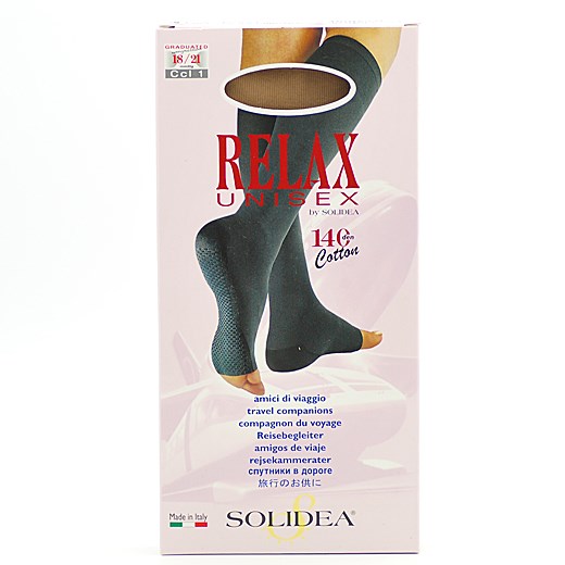 Solidea relax unisex 140d åben tå