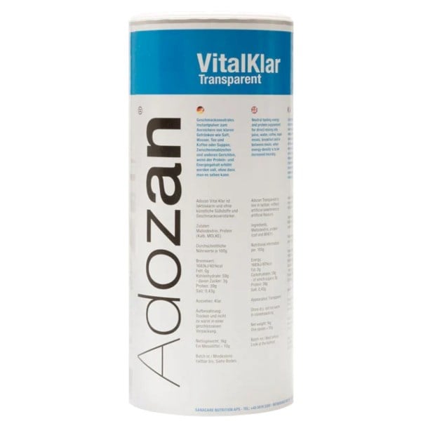 Adozan vitalklar transparent protein Adozan vitalklar transparent protein