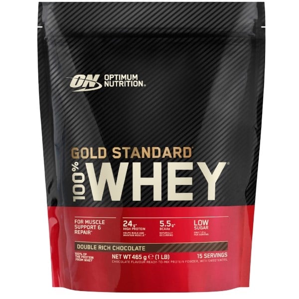 Optimum Nutrition gold standard 100% whey protein double rich chocolate