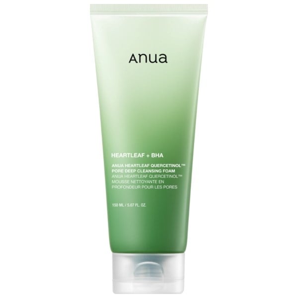 Anua heartleaf quercetinol pore deep cleansing foam Anua heartleaf quercetinol pore deep cleansing foam