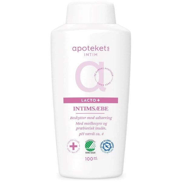 Apotekets intim sæbe lacto+ Apotekets intim sæbe lacto+