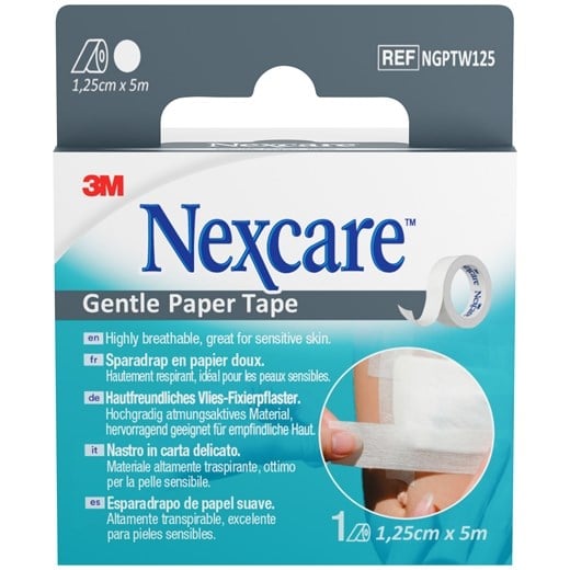 3M Nexcare gentle paper tape hvid