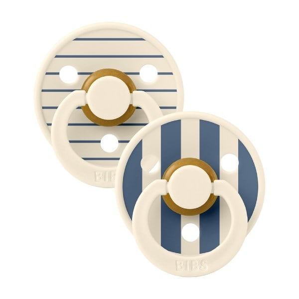 BIBS Studio Colour size 2 ivory/steel blue BIBS Studio Colour size 2 ivory/steel blue