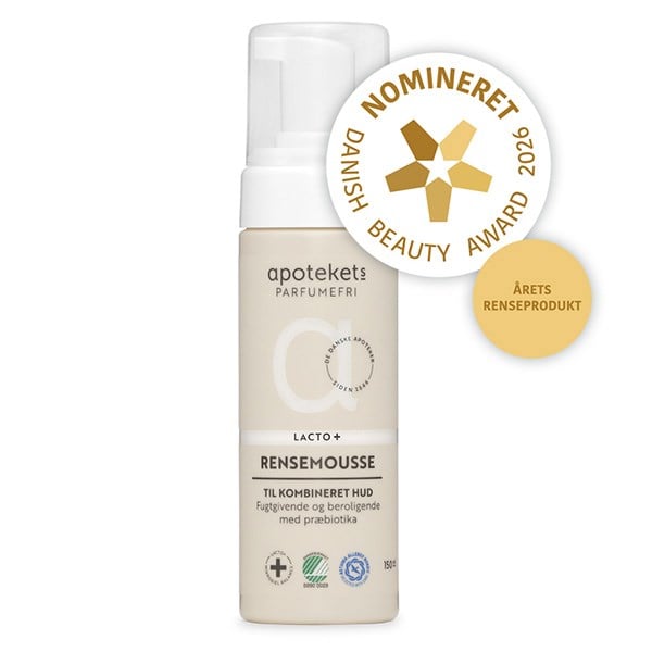 Apotekets Parfumefri lacto+ rensemousse