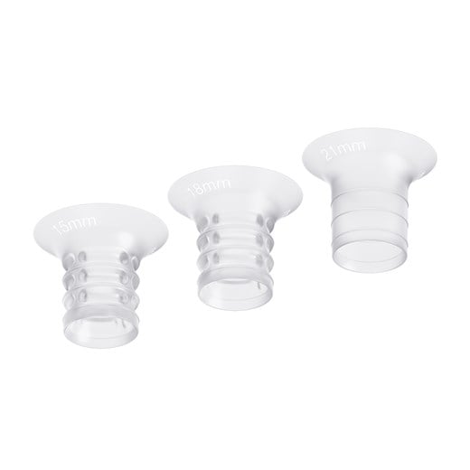 Medela brysttragte 15, 18, 21 mm