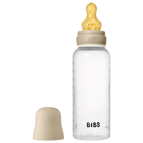 BIBS baby bottle sutteflaske latex vanilla glow BIBS baby bottle sutteflaske latex vanilla glow