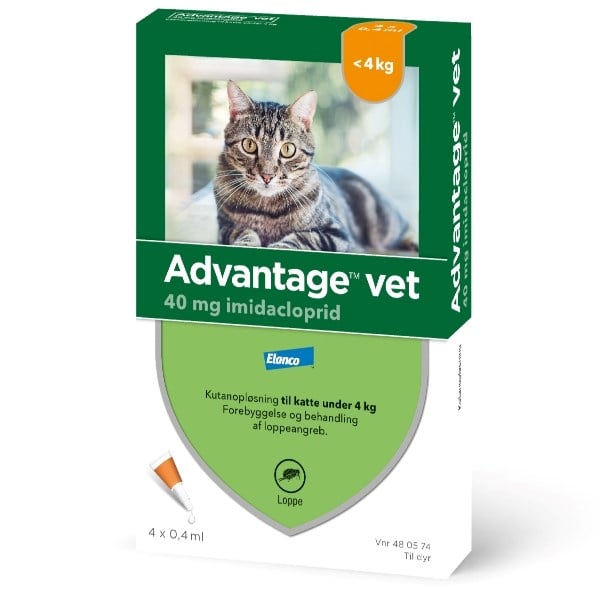 Advantage vet opløsning kat