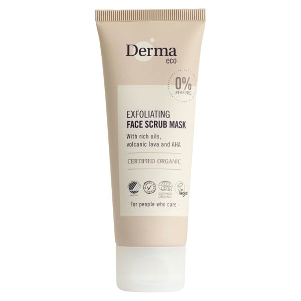Derma Eco exfoliating face scrub mask