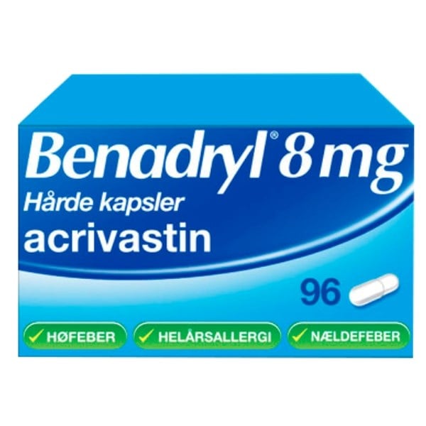Benadryl kapsler