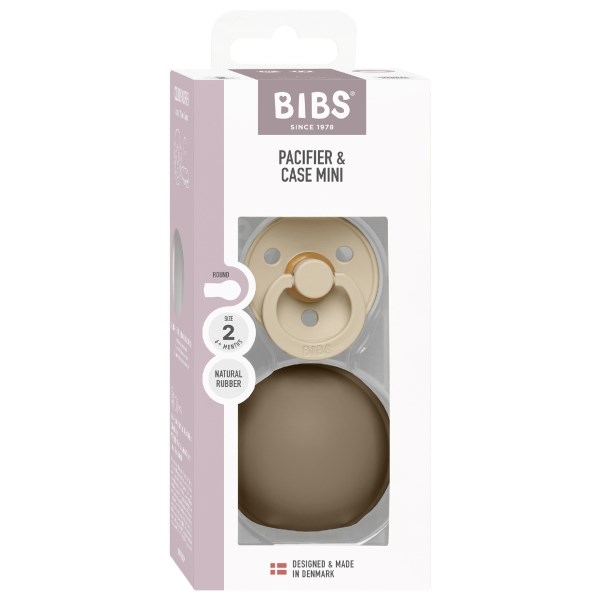 BIBS Colour size 2 vanilla & case mini dark oak