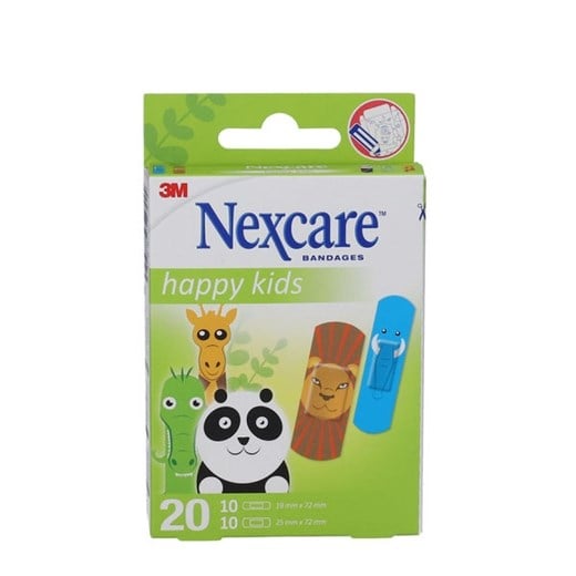 3M Nexcare happy kids animals