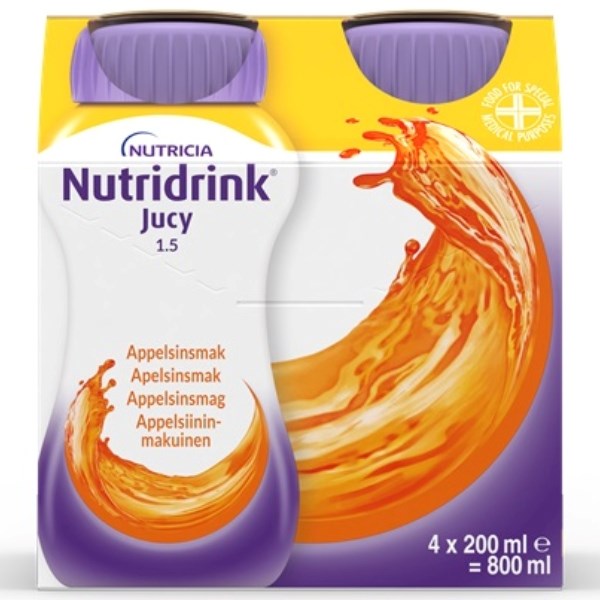Nutridrink Jucy appelsin Nutridrink Jucy appelsin