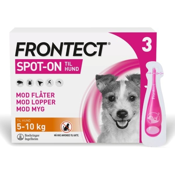 Frontect spot-on hund 5-10 kg