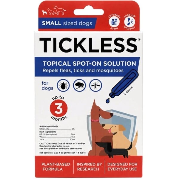Tickless topical spot-on hund Tickless topical spot-on hund