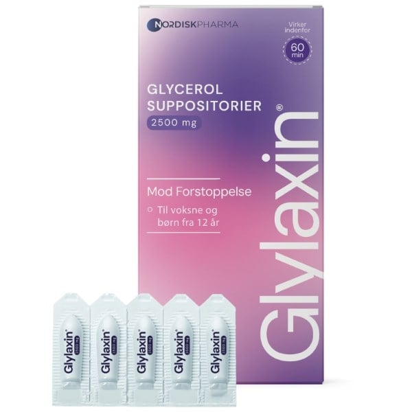 Glylaxin glycerol suppositorier