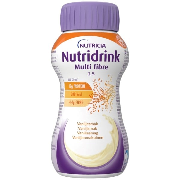 Nutridrink Multi Fibre vanilie