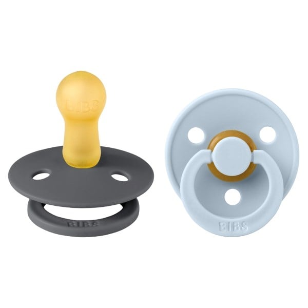 BIBS Colour size 2 iron/baby blue