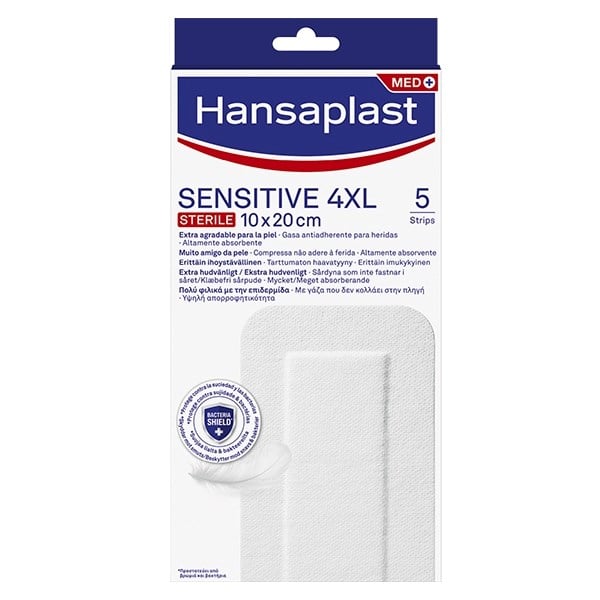 Hansaplast sensitive 4xl 10x20cm
