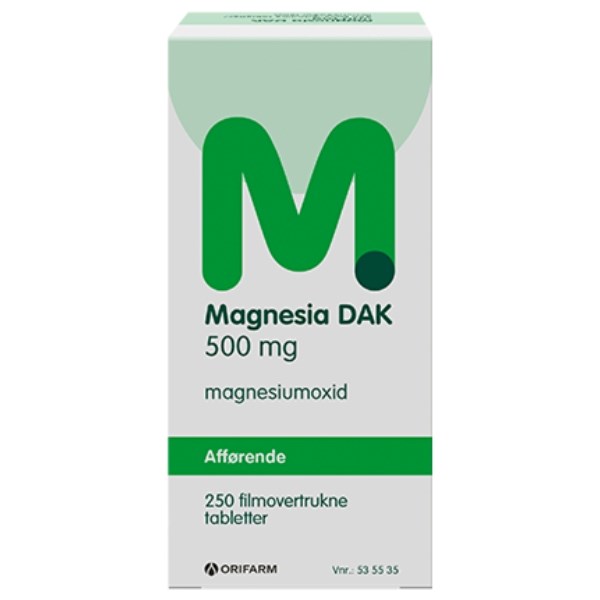 Magnesia tabletter Magnesia tabletter