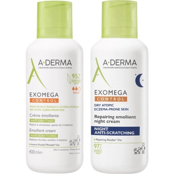 A-Derma Exomega control emollient day & night cream A-Derma Exomega control emollient day & night cream