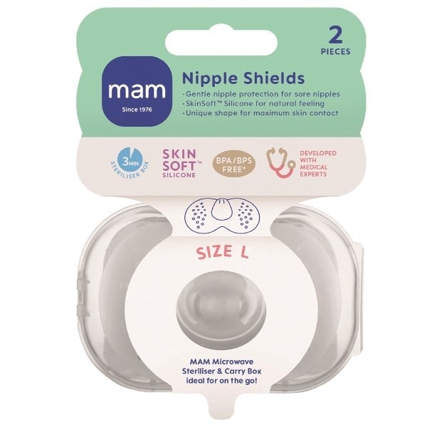 MAM nipple shields str. L MAM nipple shields str. L