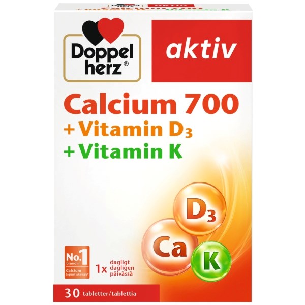 Doppelherz Calcium 700 + Vitamin D3 + Vitamin K