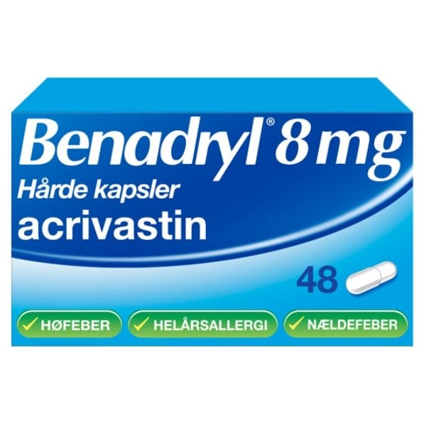 Benadryl kapsler