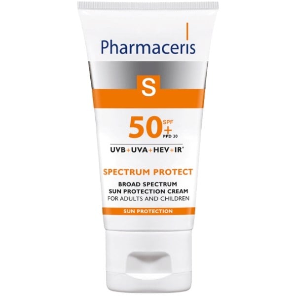 Pharmaceris S broad spectrum sun protection cream spf50+
