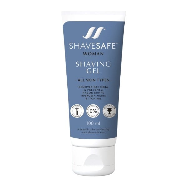 Shavesafe woman barbergel