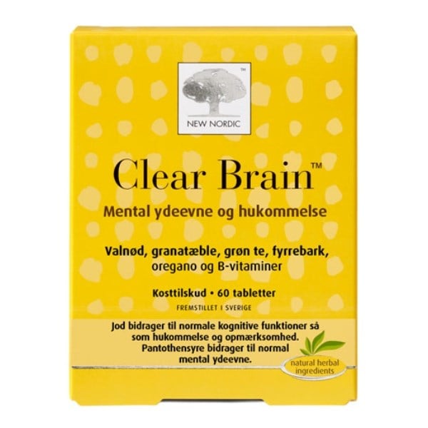 New Nordic clear brain